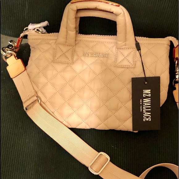 MZ Wallace Handbags - MZ Wallace Micro Sutton in “Mushroom” NWT
